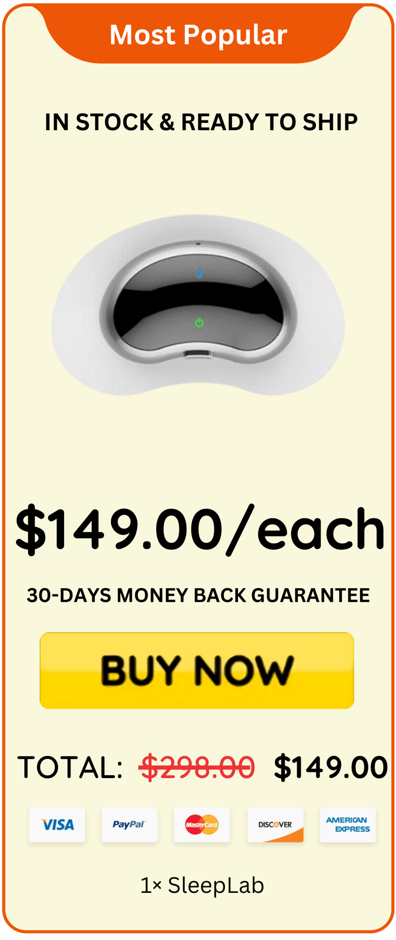 SleepLab offer price 